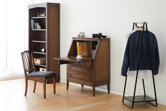Brooks Writing desk: Overall design reference; original design reference, not Gulmohar teak finish