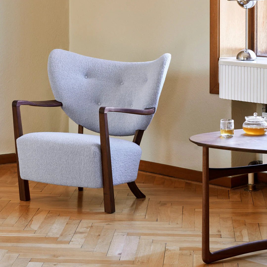 WULFF Lounge Chair by JØRGEN WOLFF - GULMOHAR WOOD WORKS - Made in Bangalore