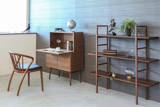 yamanami YD1 writing bureau: Writing bureau design reference; original design reference, not Gulmohar teak finish