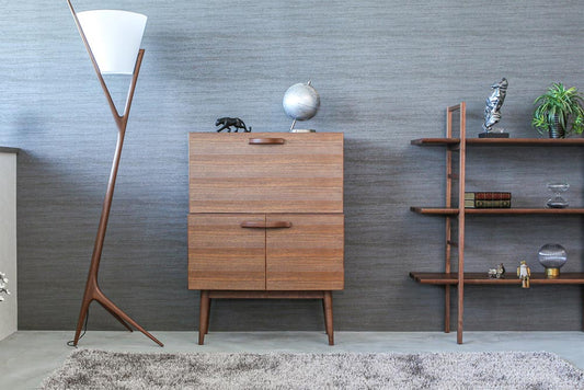 yamanami YD1 writing bureau: Writing bureau alternate reference; original design reference, not Gulmohar teak finish
