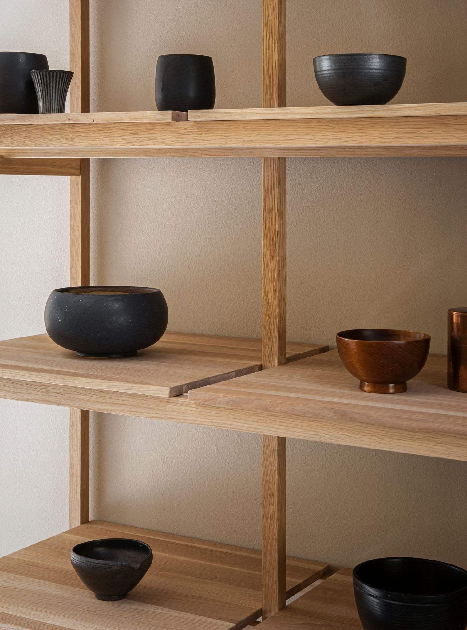 KARIMOKU Book Shelf N-SS01 - GULMOHAR WOOD WORKS - Made in Bangalore