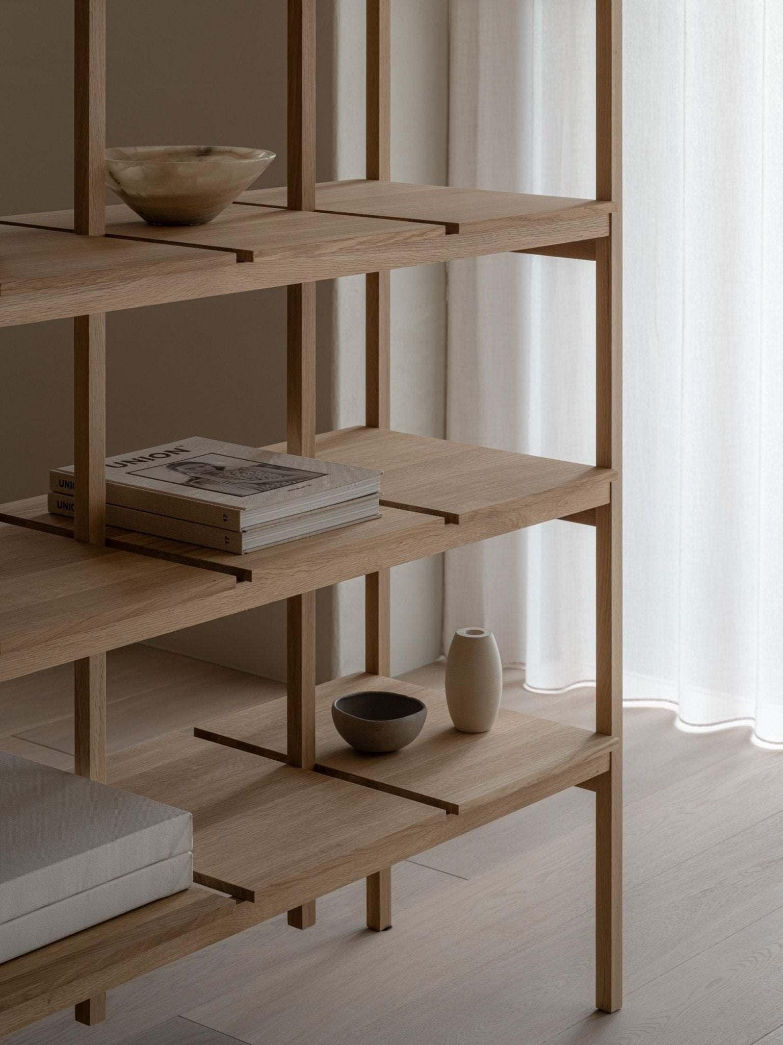 KARIMOKU Book Shelf N-SS01 - GULMOHAR WOOD WORKS - Made in Bangalore