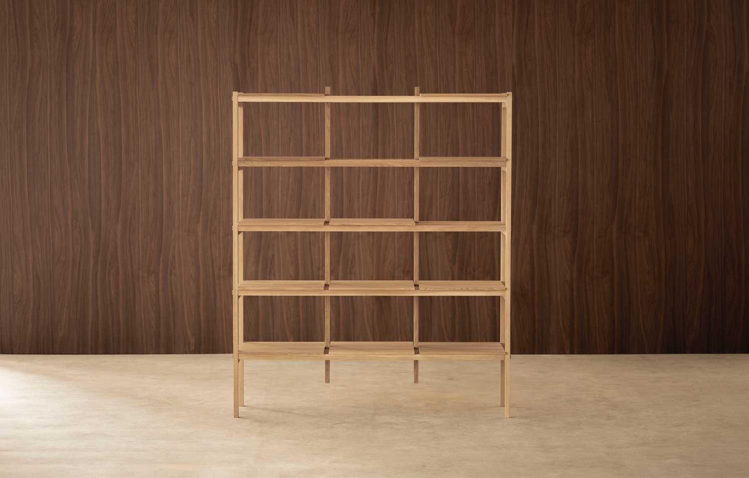 KARIMOKU Book Shelf N-SS01 - GULMOHAR WOOD WORKS - Made in Bangalore