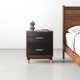 BELMONT Drawer Nightstand - GULMOHAR WOOD WORKS - Made in Bangalore