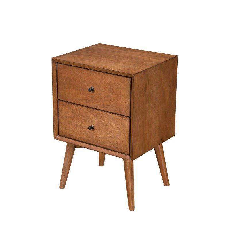 CHARLES Drawer Nightstand - GULMOHAR WOOD WORKS - Made in Bangalore