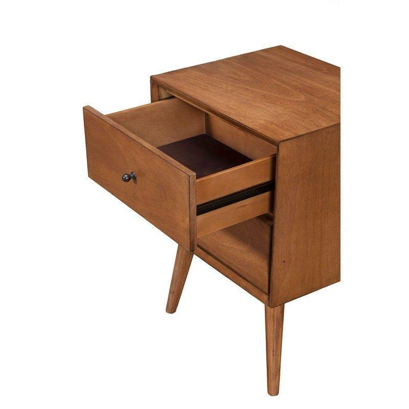 CHARLES Drawer Nightstand - GULMOHAR WOOD WORKS - Made in Bangalore